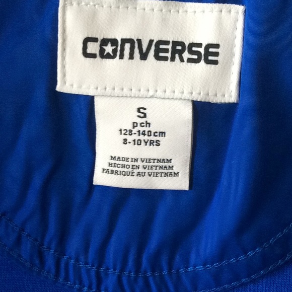 CONVERSE BOYS SIZE S COACHES JACKET - Picture 3 of 8